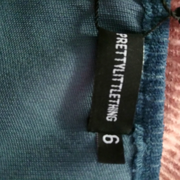 New blue crop corset - Picture 3 of 7